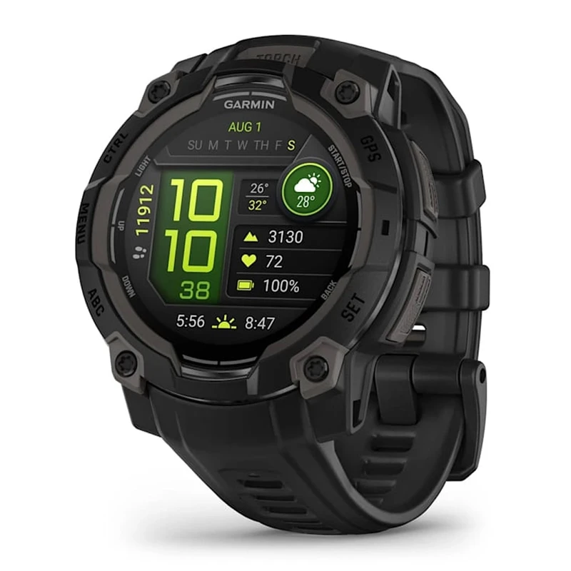 گلس ساعت هوشمند گارمین Instinct 3 Amoled – 45mm شفاف هیدروژلی برند راک اسپیس — تصویر ۲