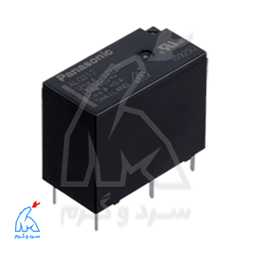 رله پکیجی 24 ولت 5 پایه پاناسونیک ALQ124 — تصویر ۲