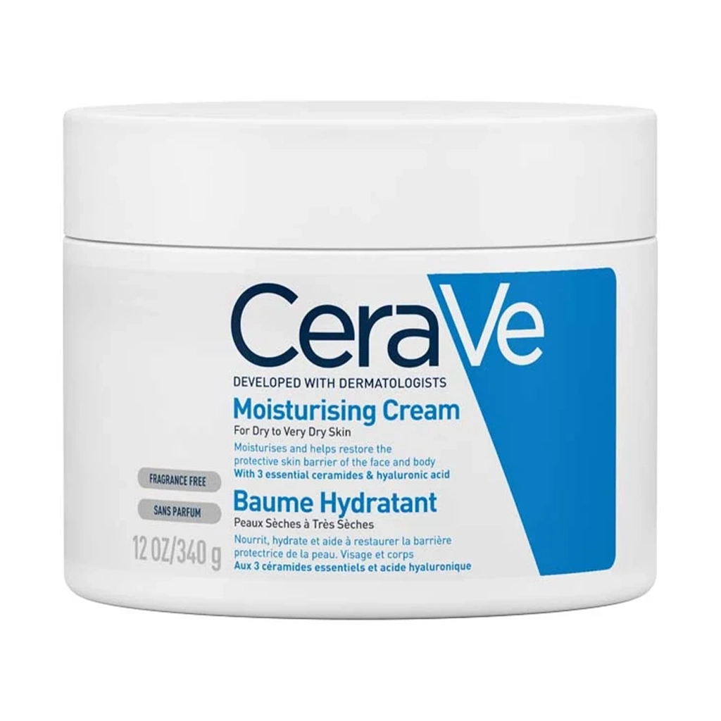 کرم مرطوب‌کننده سراوی | CeraVe Moisturising Cream 340g — تصویر ۲