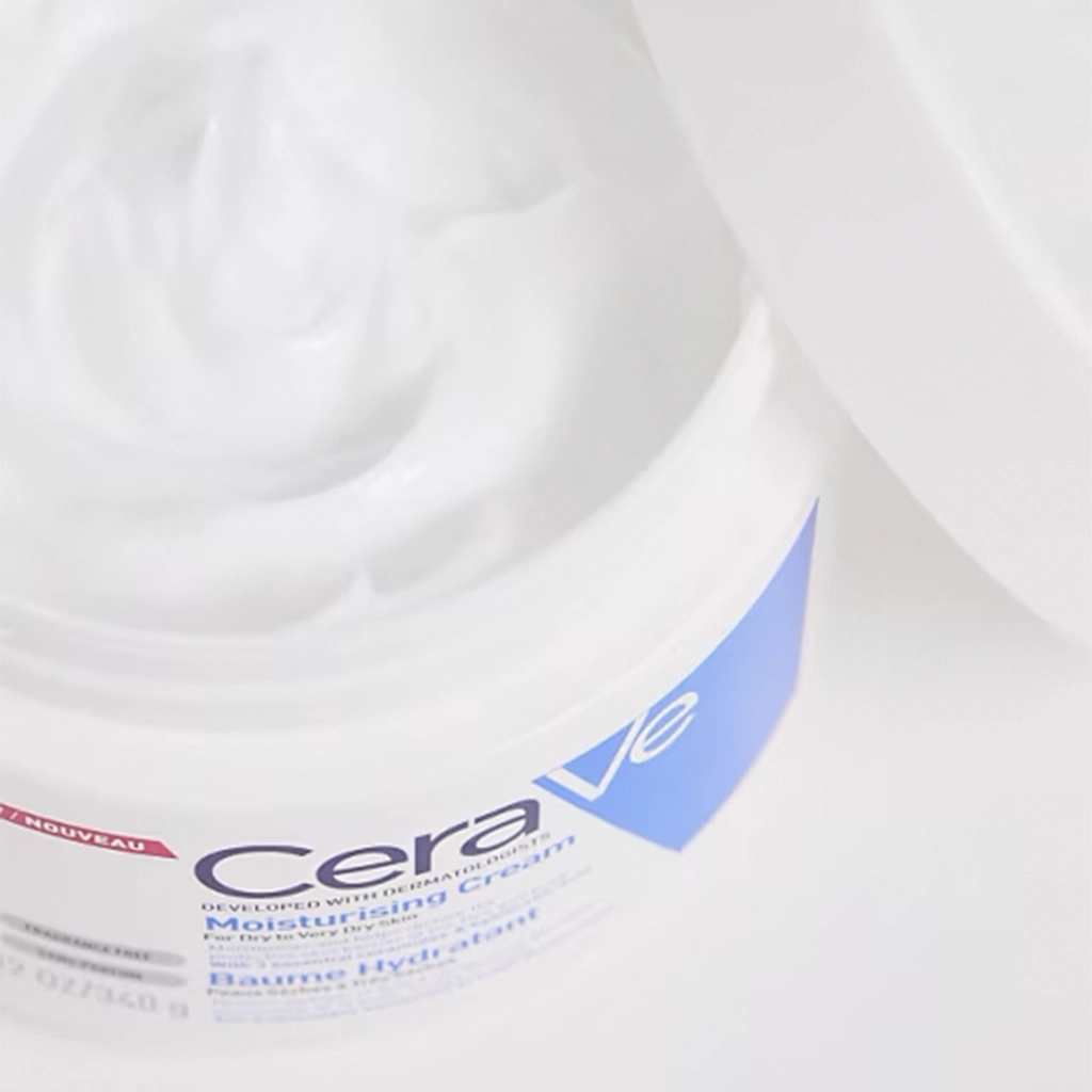 کرم مرطوب‌کننده سراوی | CeraVe Moisturising Cream 340g — تصویر ۳