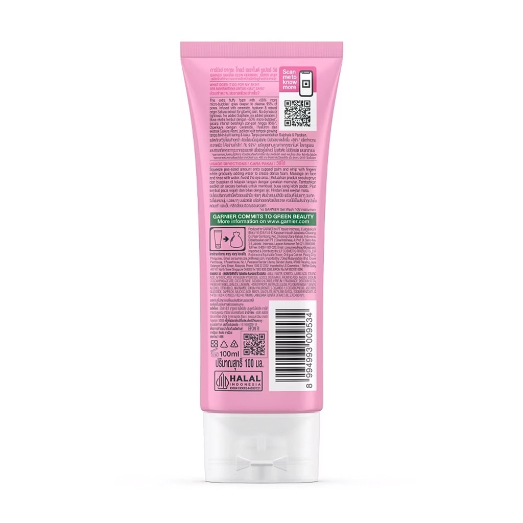 فوم سرامید گارنیر GARNIER Sakura Glow — تصویر ۳