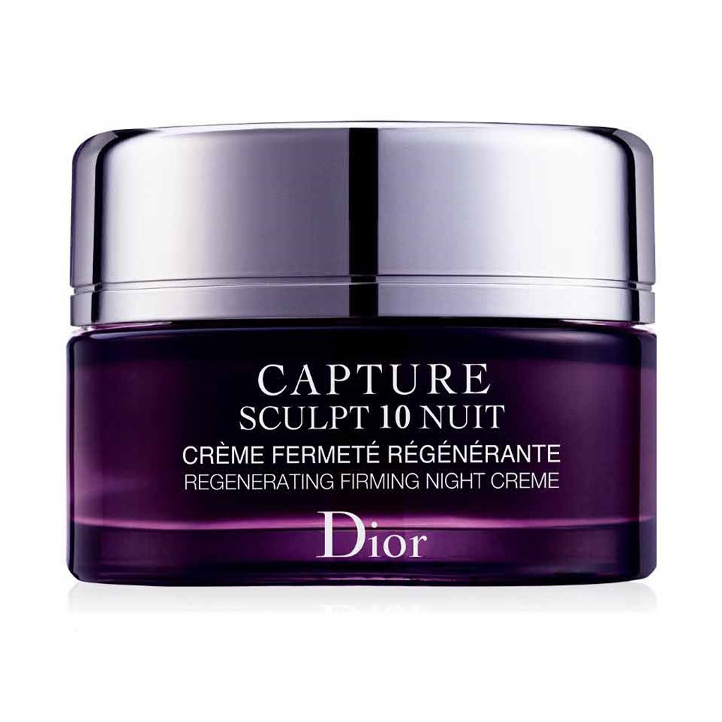 کرم شب لیفتینگ و سفت‌کننده دیور Dior Capture Sculpt 10 Nuit – ضد چروک و بازسازی‌کننده پوست — تصویر ۲