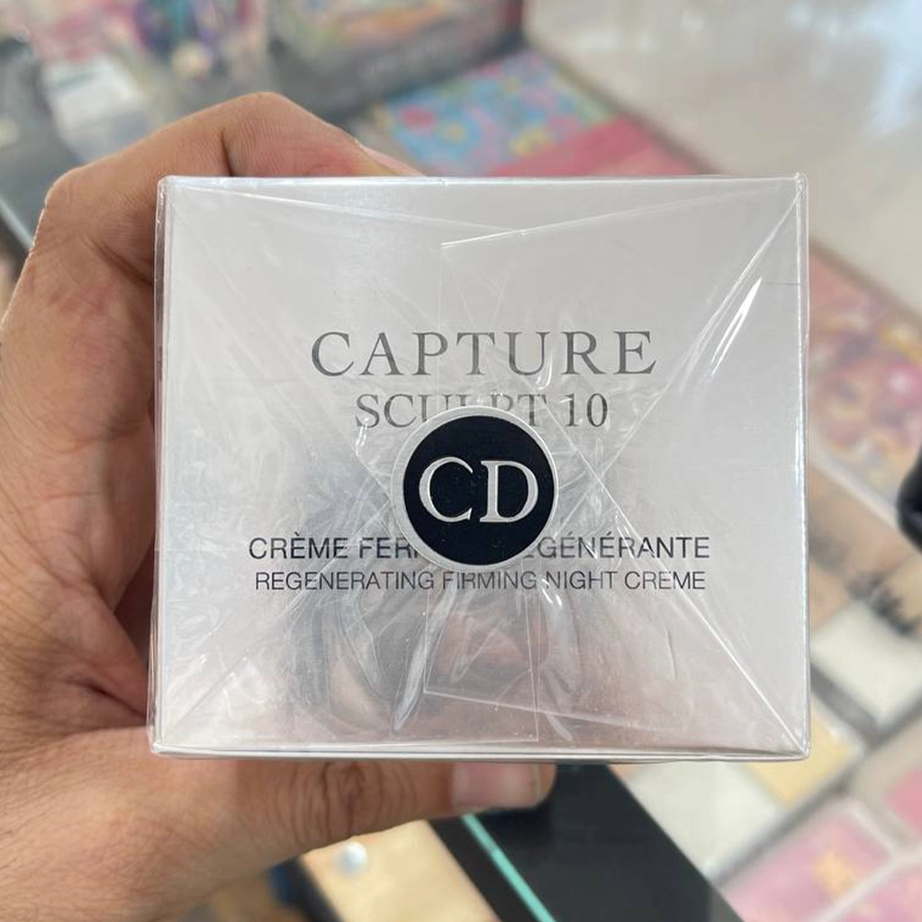کرم شب لیفتینگ و سفت‌کننده دیور Dior Capture Sculpt 10 Nuit – ضد چروک و بازسازی‌کننده پوست — تصویر ۴