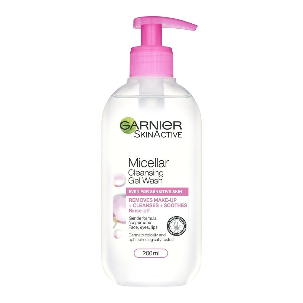 ژل شستشوی میسلار گارنیر مخصوص پوست حساس | Garnier Micellar Cleansing Gel Wash
