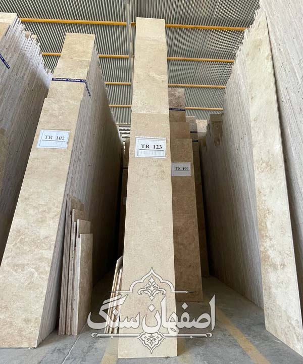 سنگ نما کرم عرض 30 تراورتن طرق — تصویر ۲