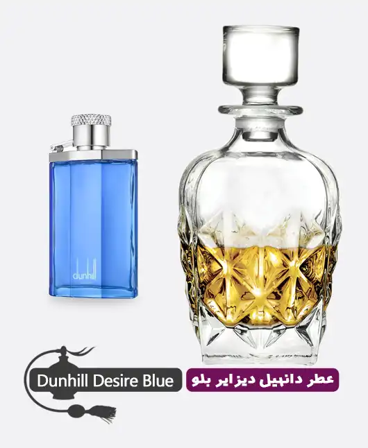 عطر گرمی (اسانس روغنی) دانهیل دیزایر بلو مردانه — تصویر ۲