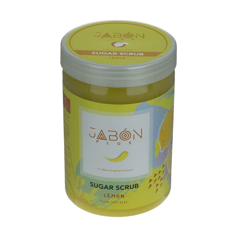 اسکراب شکری لایه بردار پوست ژبن پلاس مدل Lemon وزن 900 گرم — تصویر ۲