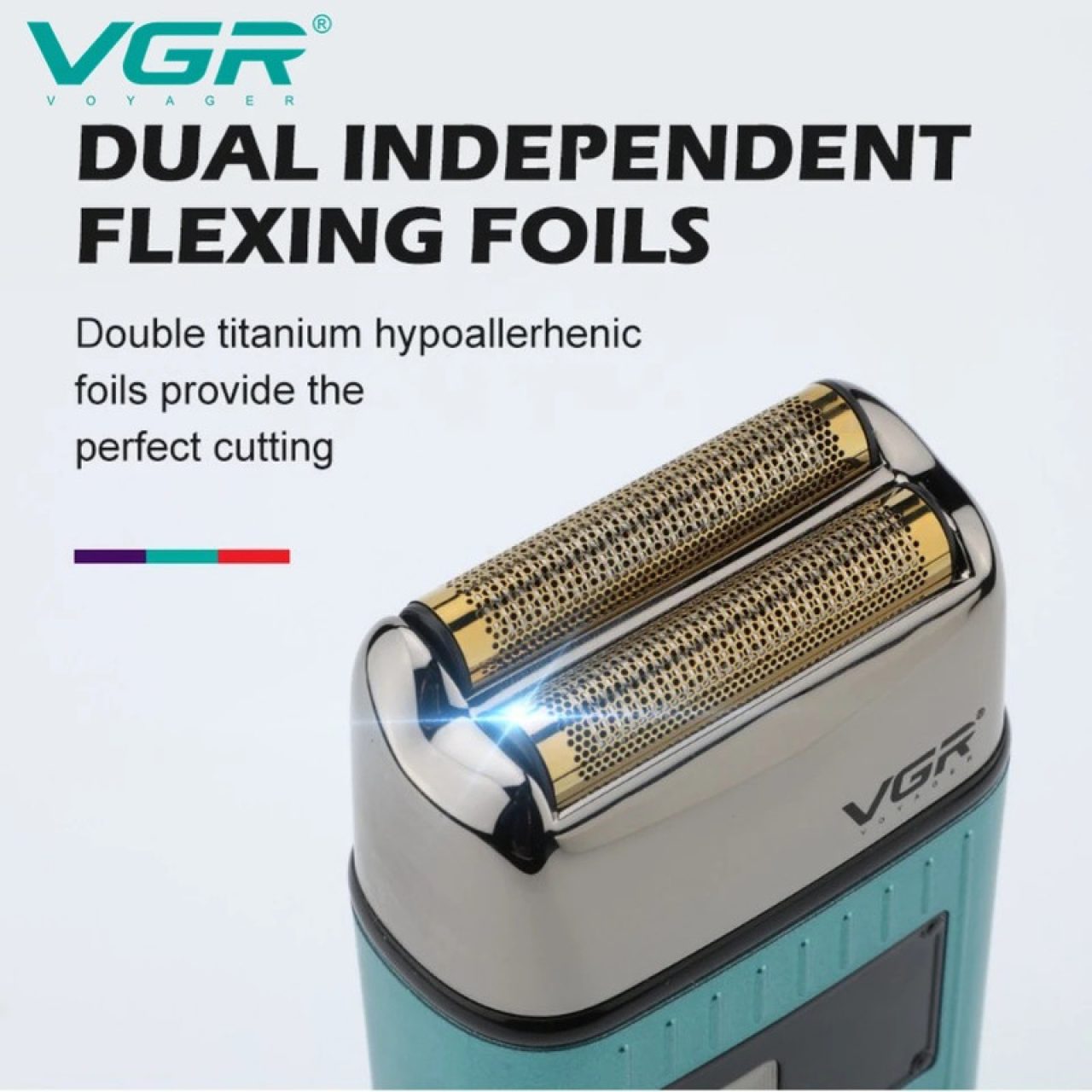 ماشین اصلاح موی سر و صورت وی جی ار مدل V-357 — تصویر ۶