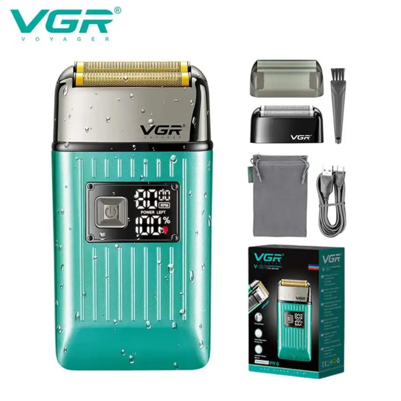 ماشین اصلاح موی سر و صورت وی جی ار مدل V-357 — تصویر ۸