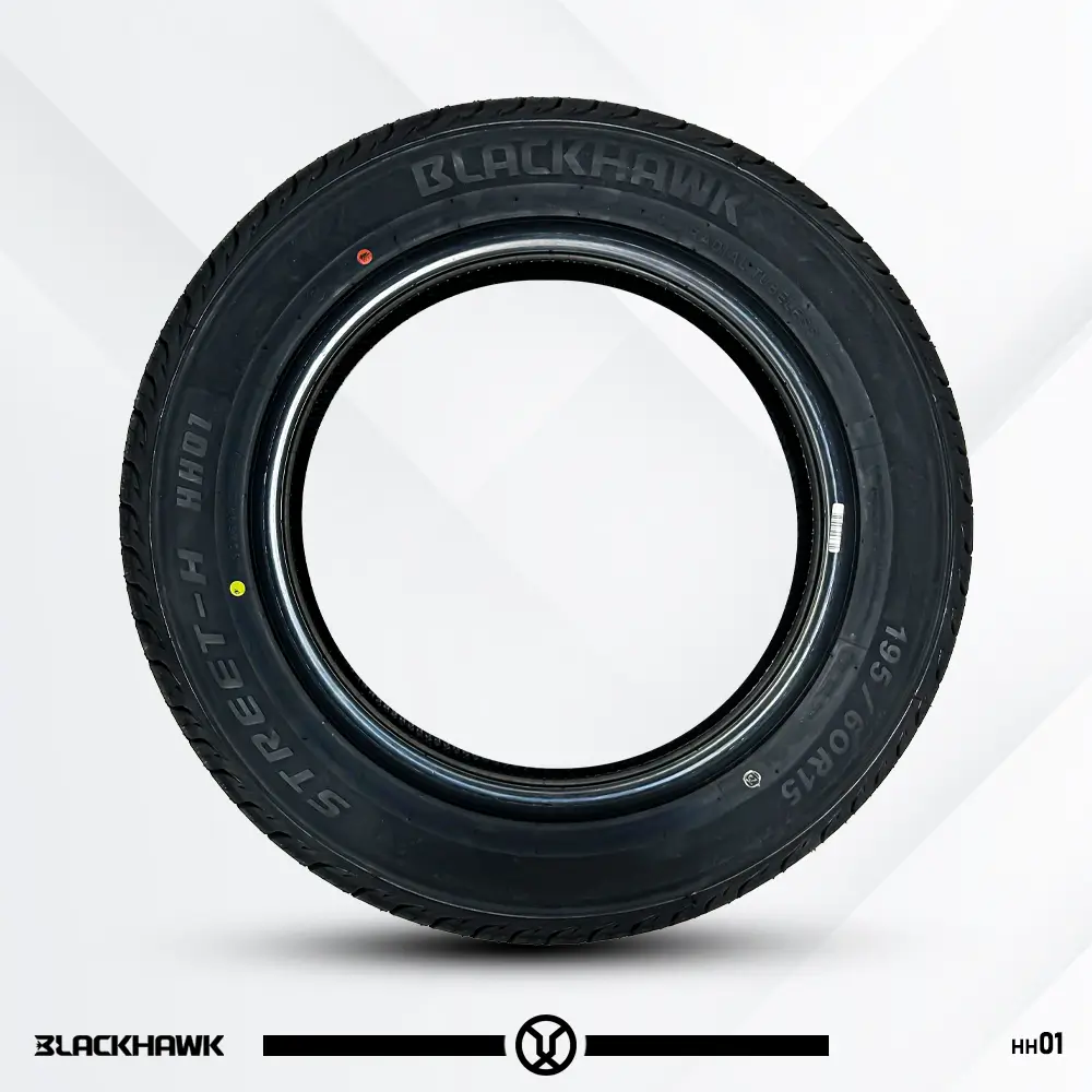 لاستیک بلک هاوک سایز 195/50R16 مدل 2025-HH01 — تصویر ۳