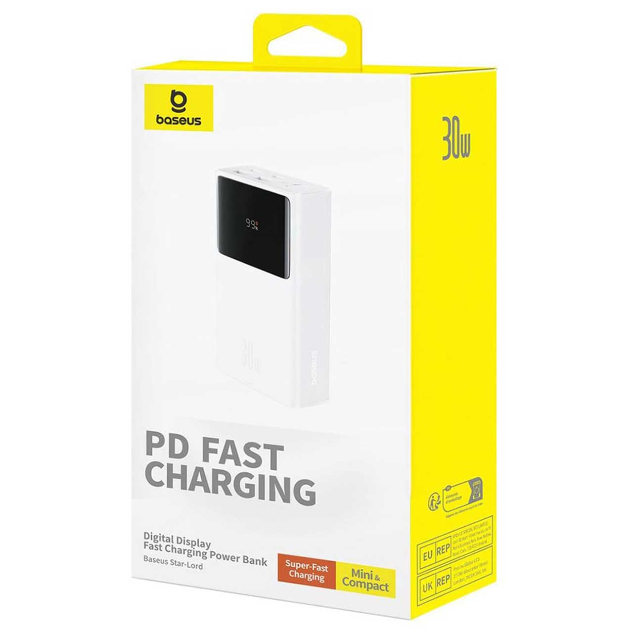 پاوربانک 30 وات 10000mAh باسئوس Baseus STAR LORD P10022907213-00 — تصویر ۷
