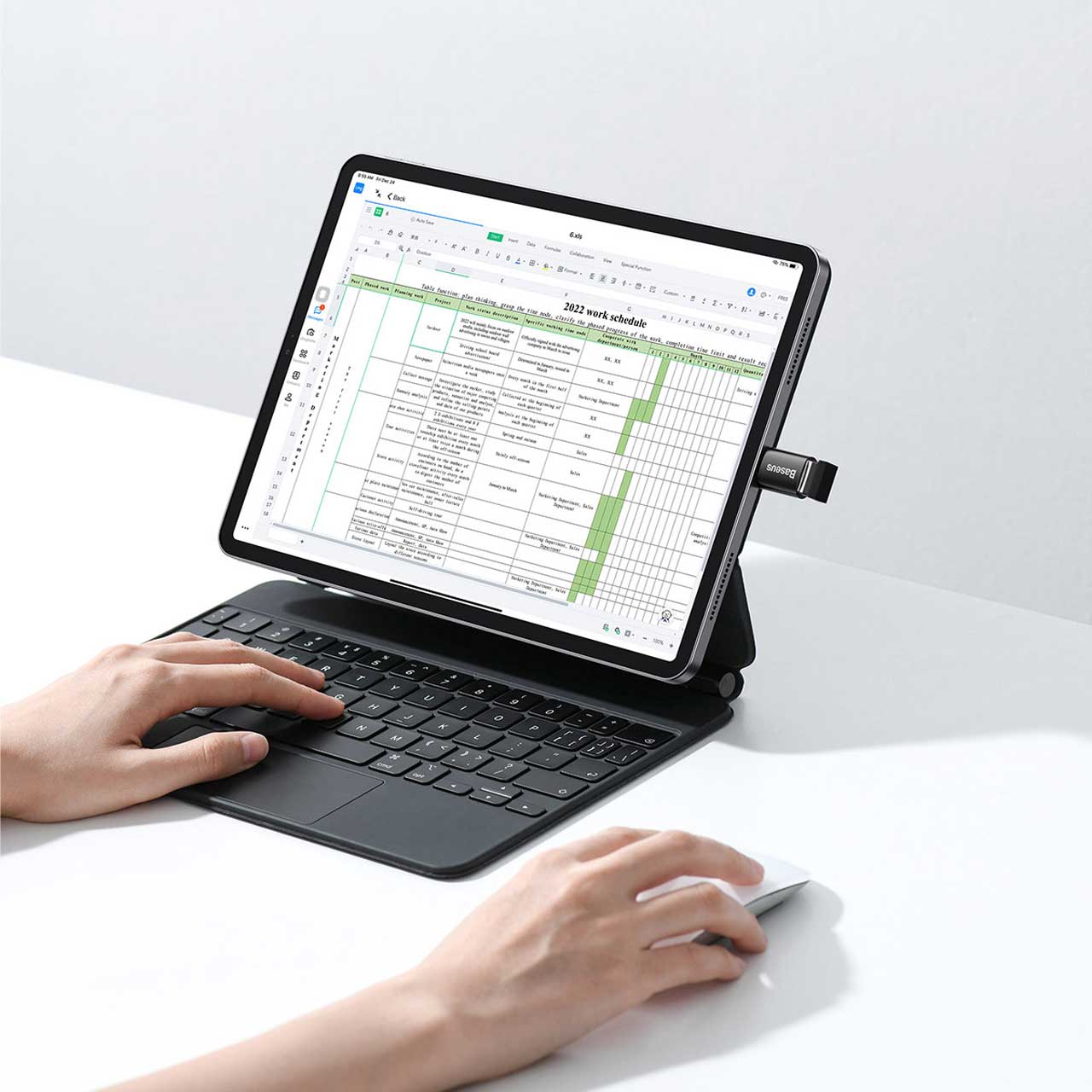 مبدل USB-C به USB3.1 باسئوس Baseus ZJJQ000001 — تصویر ۵