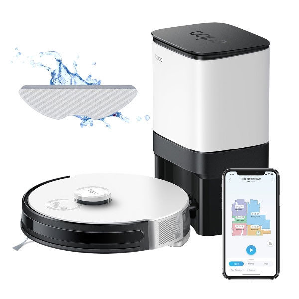 جارو برقی رباتیک تپو Tapo RV30 PLUS — تصویر ۳