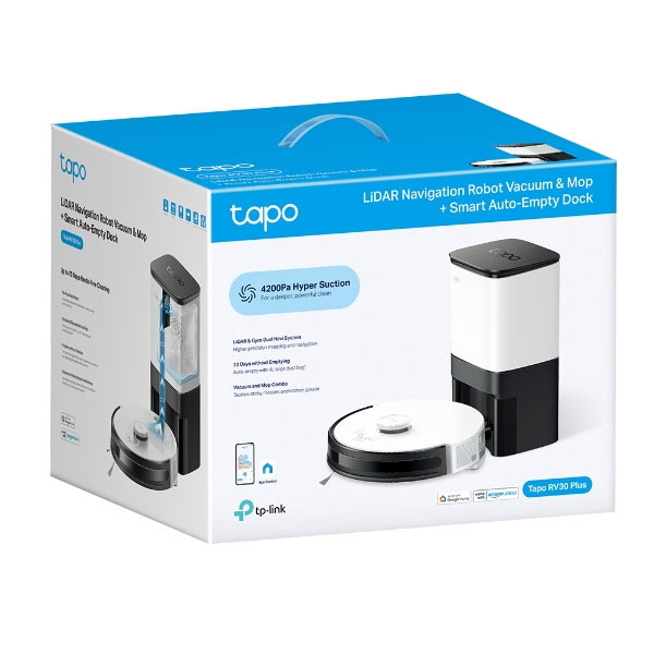جارو برقی رباتیک تپو Tapo RV30 PLUS — تصویر ۶