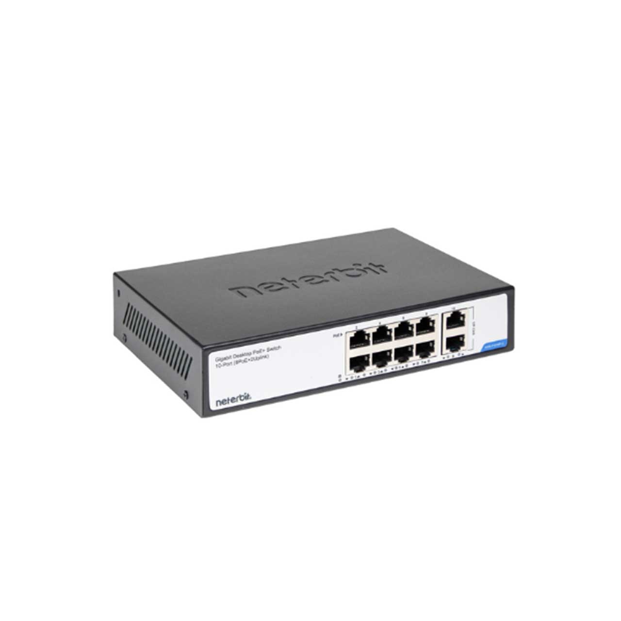 سوئیچ شبکه 10 پورت نتربیت Neterbit POE Switch NGS-F1010P-A — تصویر ۸