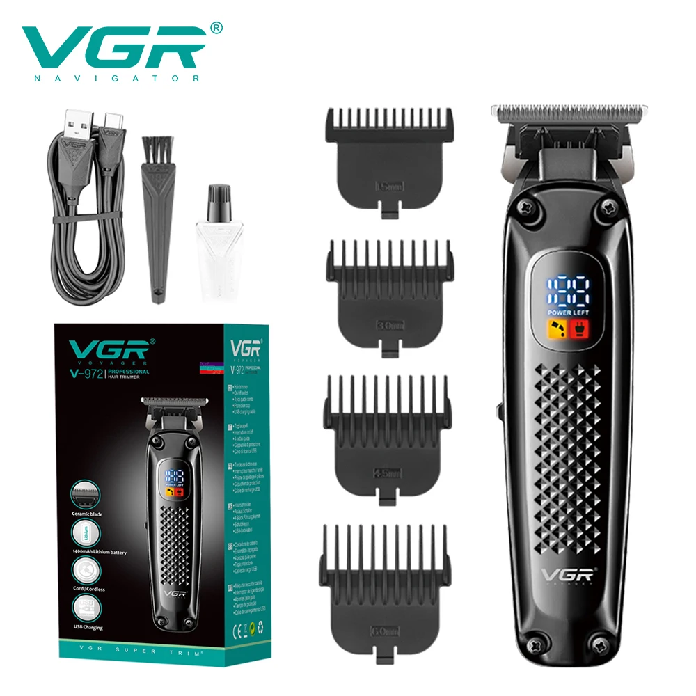 ماشین اصلاح موی سر و صورت وی جی ار مدل V-972 — تصویر ۵