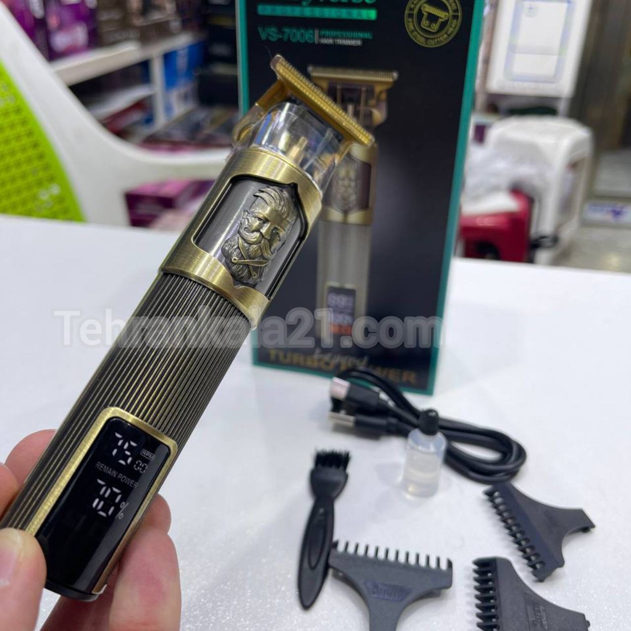 ماشین اصلاح سر و صورت سلطنتی بابی ورس مدل VS-7006 — تصویر ۵