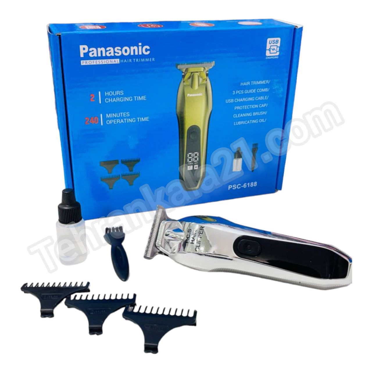 ماشین اصلاح سر و صورت پاناسونیک مدل PSC-6188 — تصویر ۲