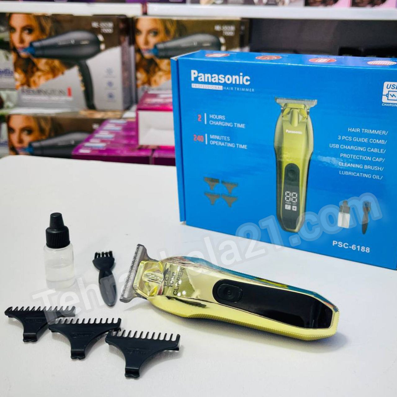 ماشین اصلاح سر و صورت پاناسونیک مدل PSC-6188 — تصویر ۳