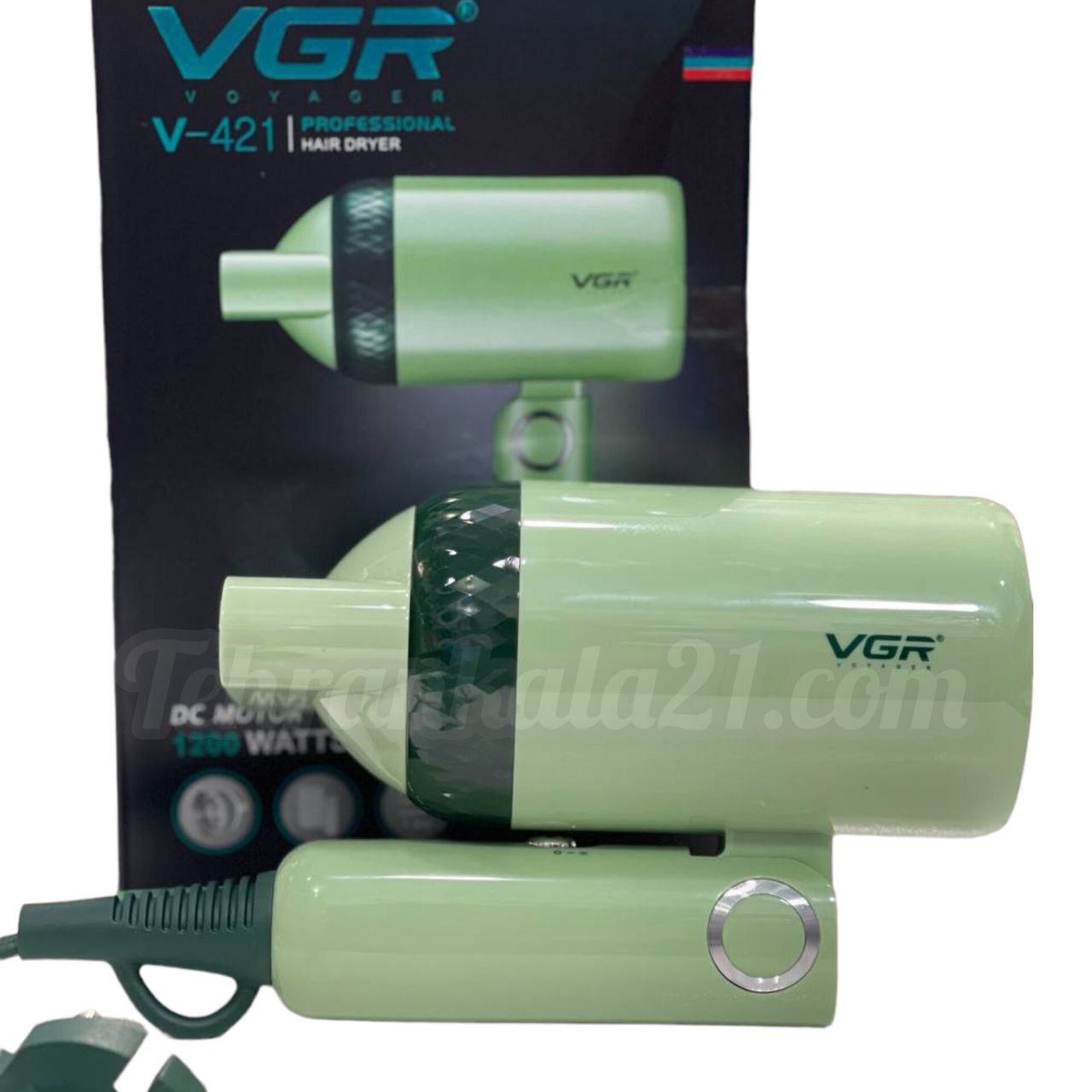 سشوار مسافرتی VGR وی جی آر مدل V-421 — تصویر ۲