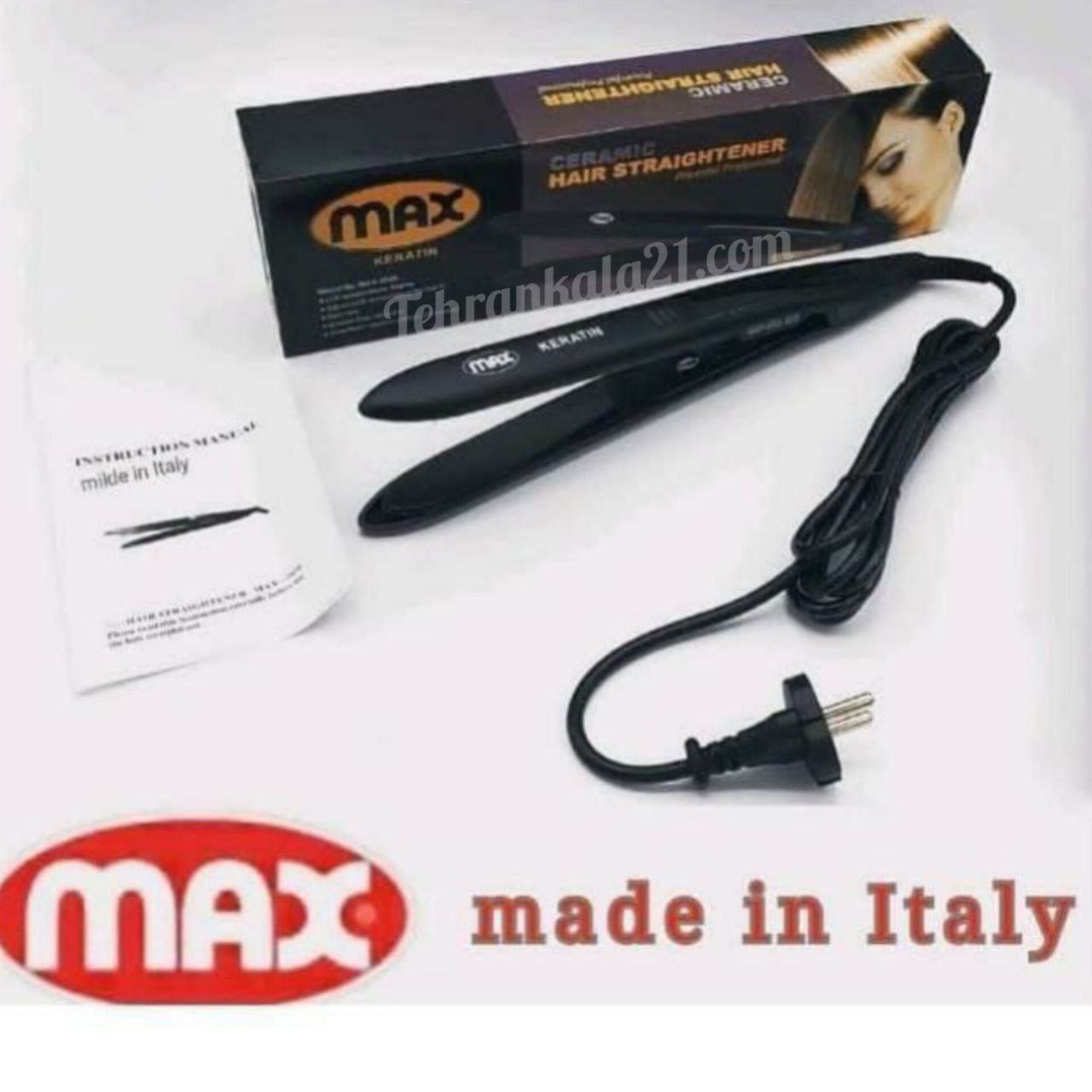اتو مو فوق حرفه ای مکس مدل MAX-2023