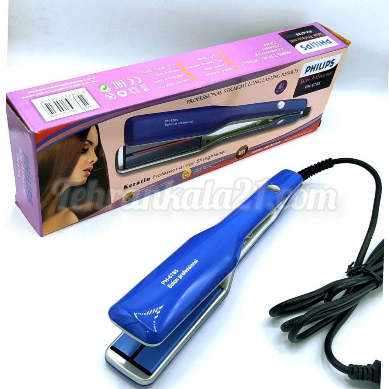 اتو مو حرفه ای فیلیپس مدل PH-6785