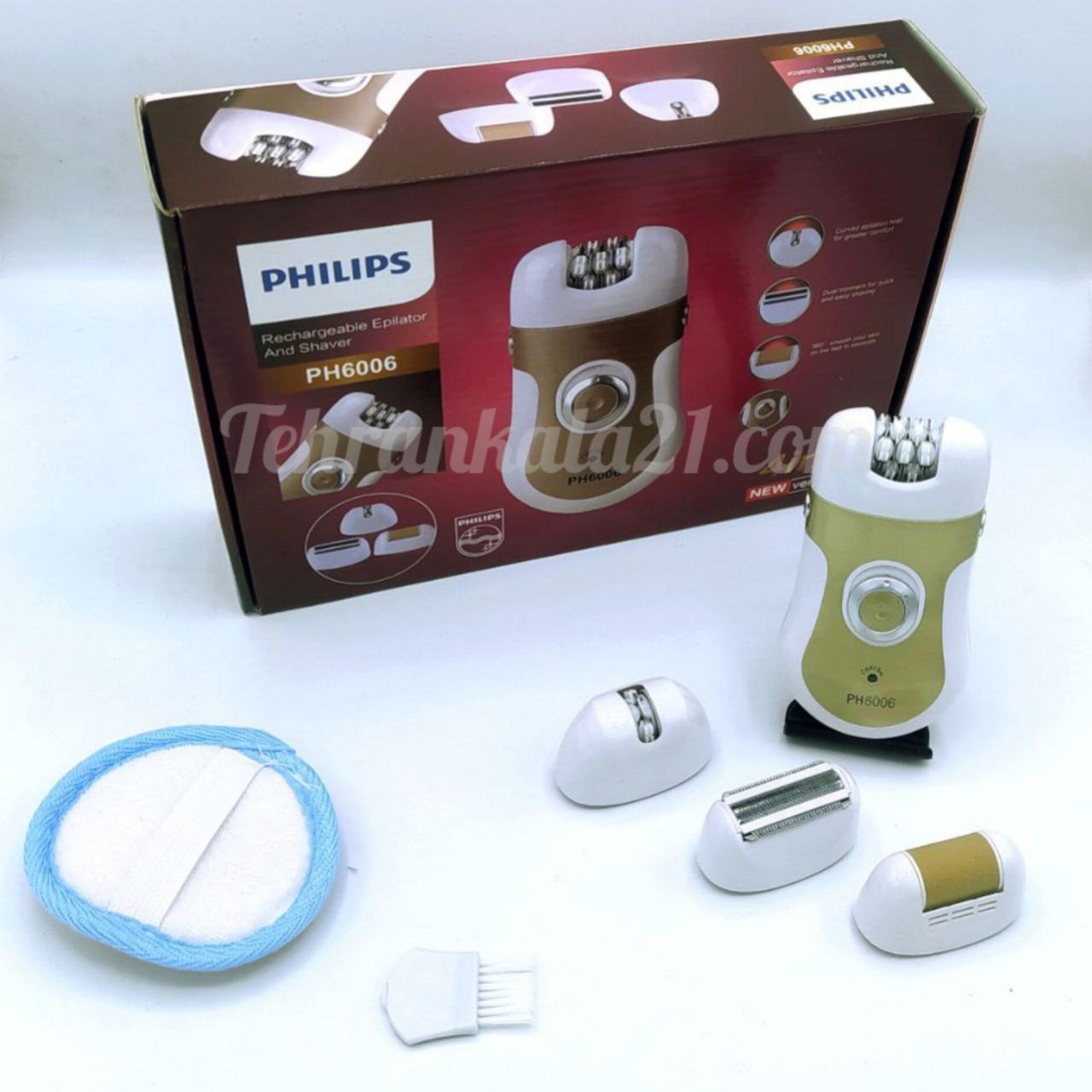 اپیلاتور 4 کاره فیلیپس مدل PH-6006 — تصویر ۲