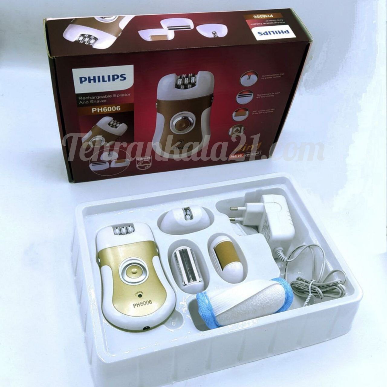 اپیلاتور 4 کاره فیلیپس مدل PH-6006 — تصویر ۳