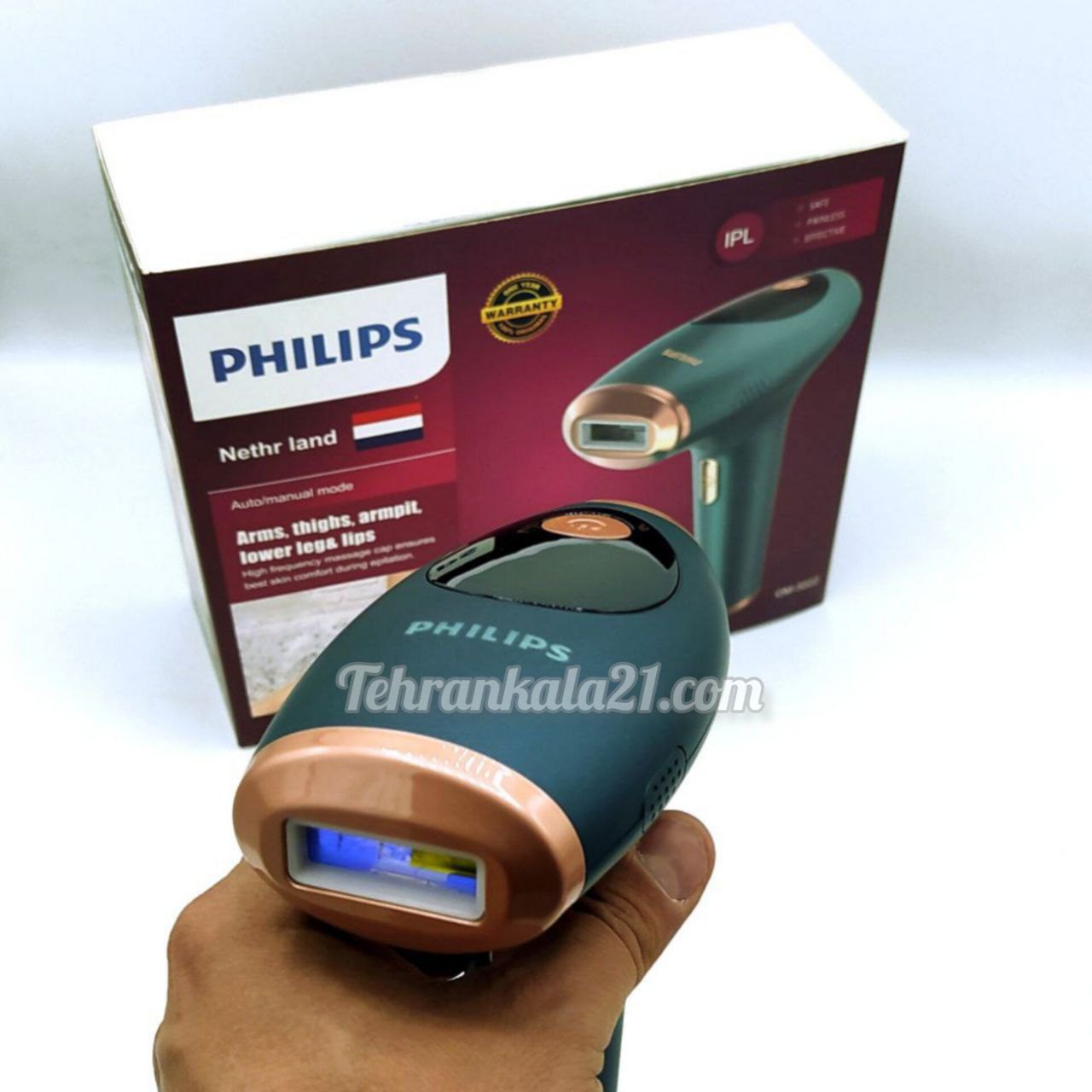 لیزر موهای زائد بدن حرفه ای فیلیپس مدل OM-3022 — تصویر ۵