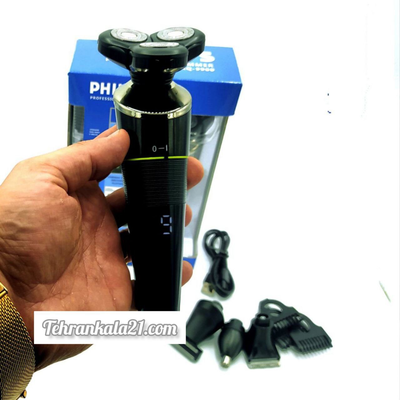 ریش تراش 5 کاره و ضد آب فیلیپس مدل RQ-9900 — تصویر ۳
