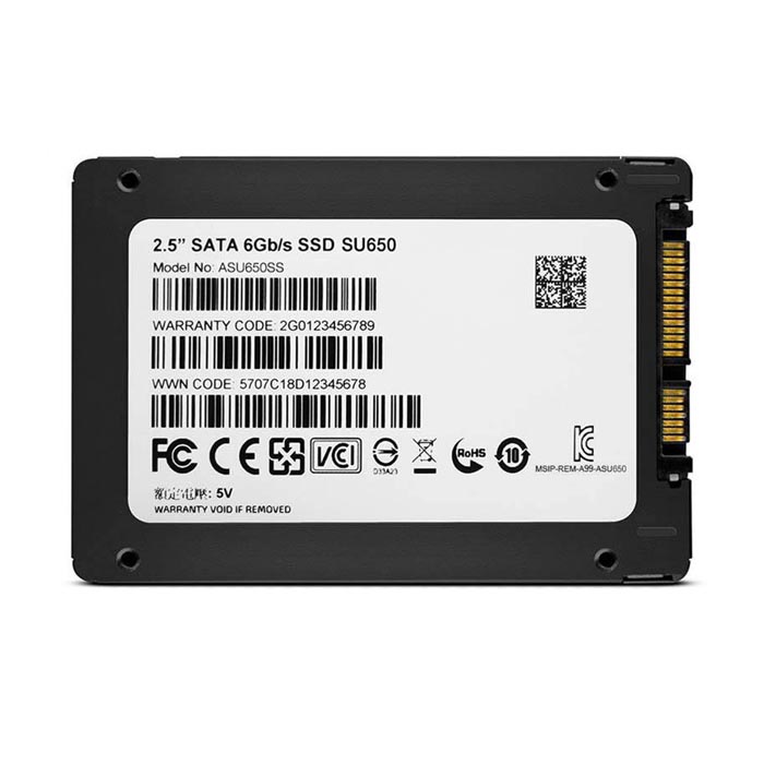 اس اس دی ای دیتا ظرفیت 120 گیگابایت ADATA SU650 SSD — تصویر ۷