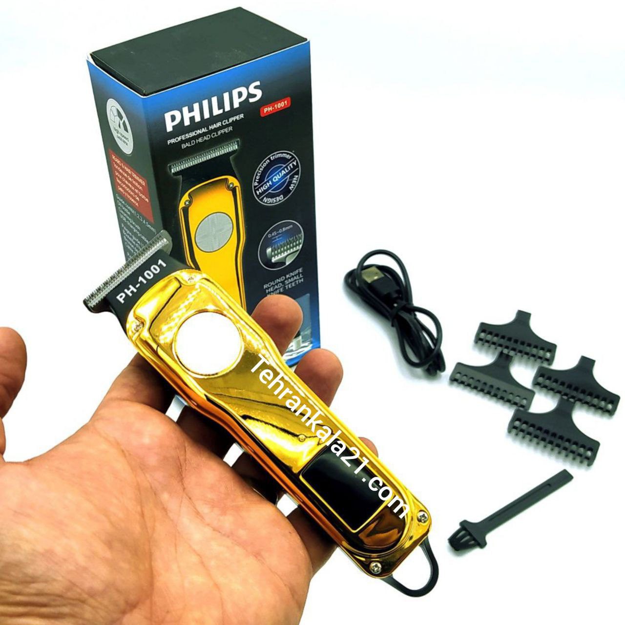 ماشین اصلاح سر و صورت فیلیپس مدل PH-1001 — تصویر ۳