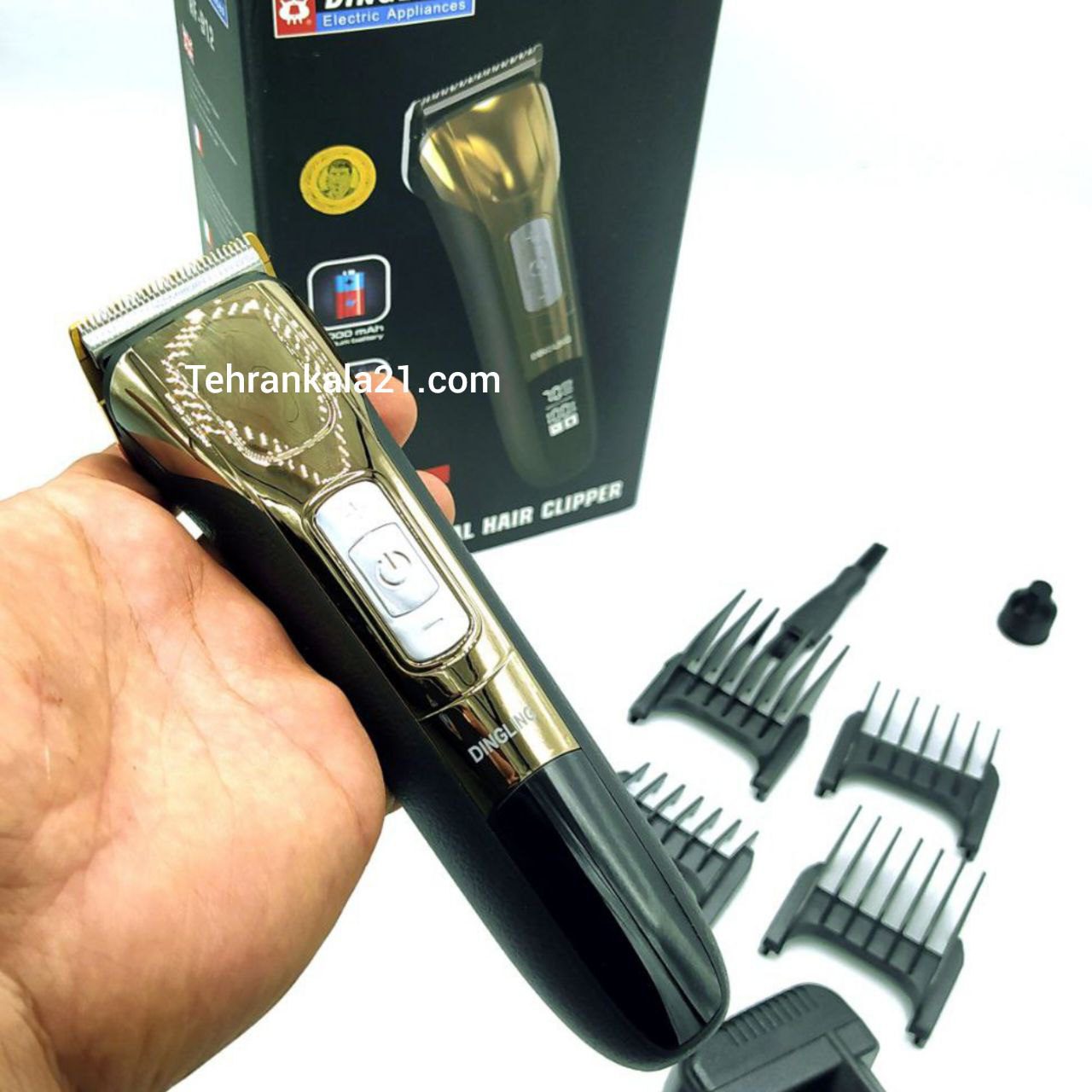 ماشین اصلاح موی سر و صورت حرفه ای دینگ لینگ مدل RF-912 — تصویر ۳
