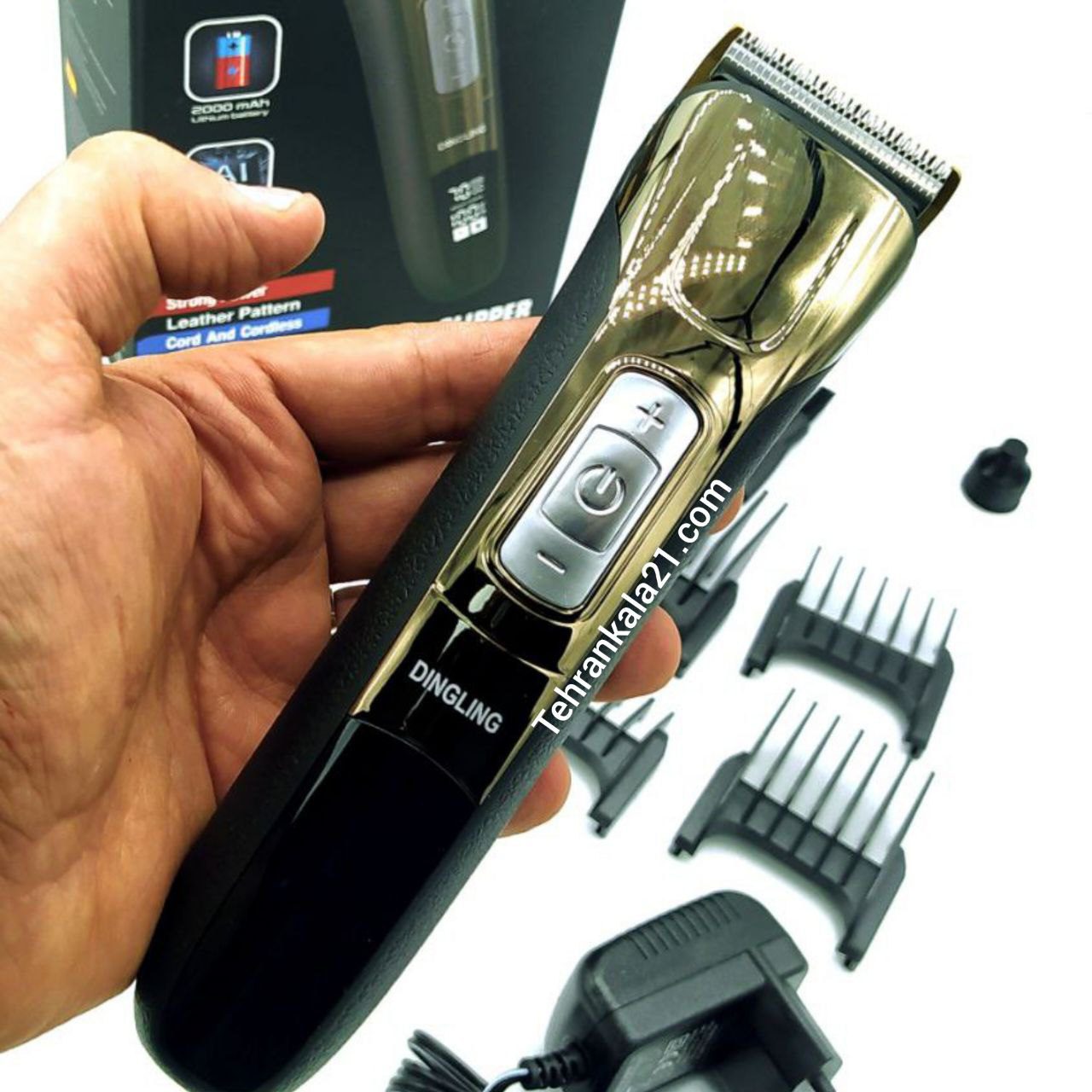 ماشین اصلاح موی سر و صورت حرفه ای دینگ لینگ مدل RF-912 — تصویر ۴