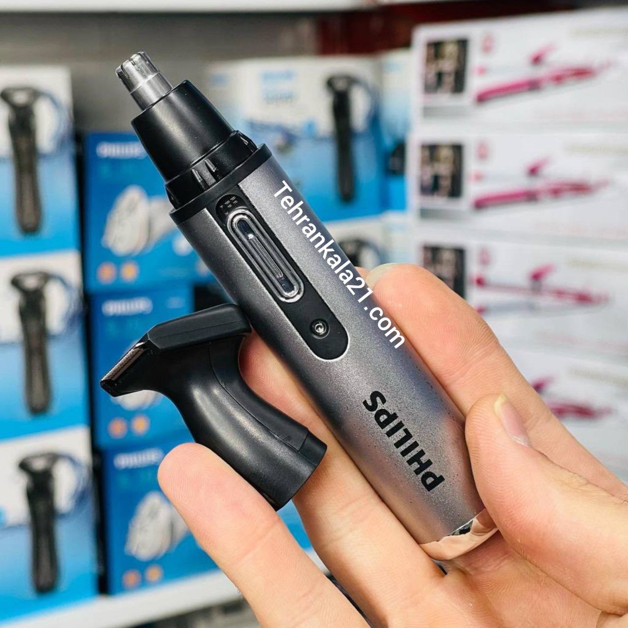 مو زن دو کاره گوش و بینی فیلیپس مدل HP-205 — تصویر ۵