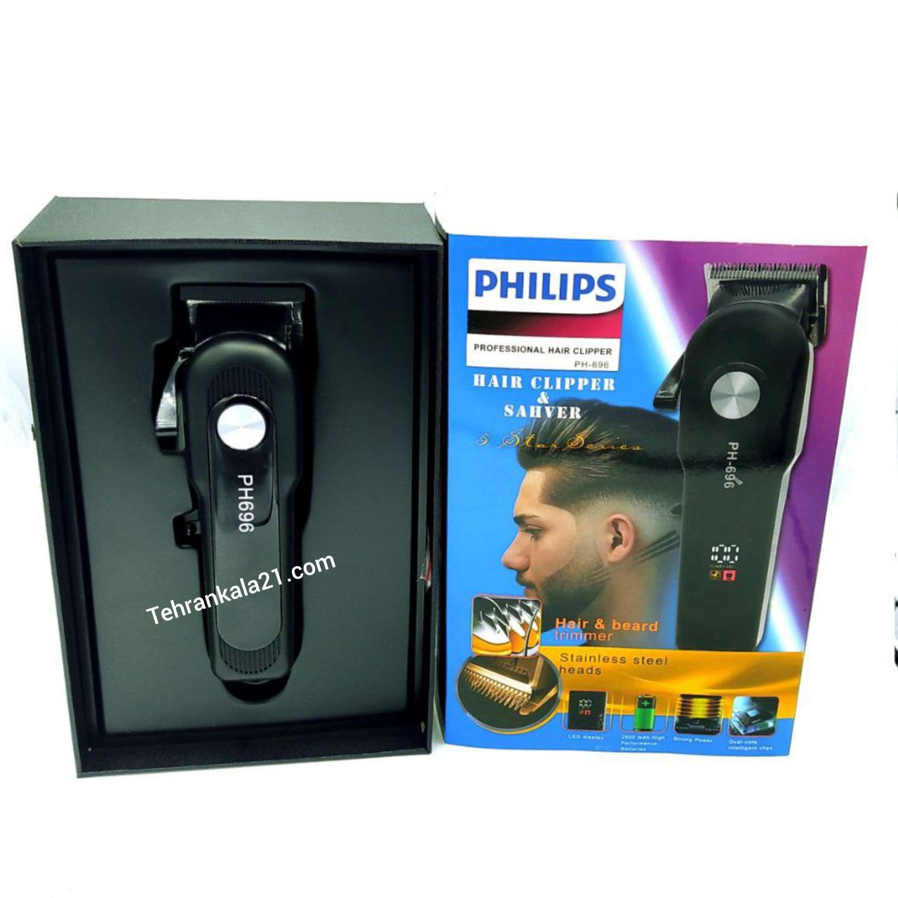 ماشین اصلاح سر و صورت فیلیپس مدل PH-696 — تصویر ۴