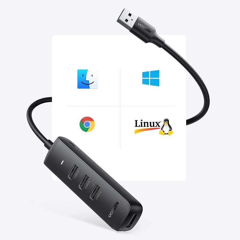 هاب 4 پورت USB 3.0 یوگرین Ugreen CM416 10915 — تصویر ۶