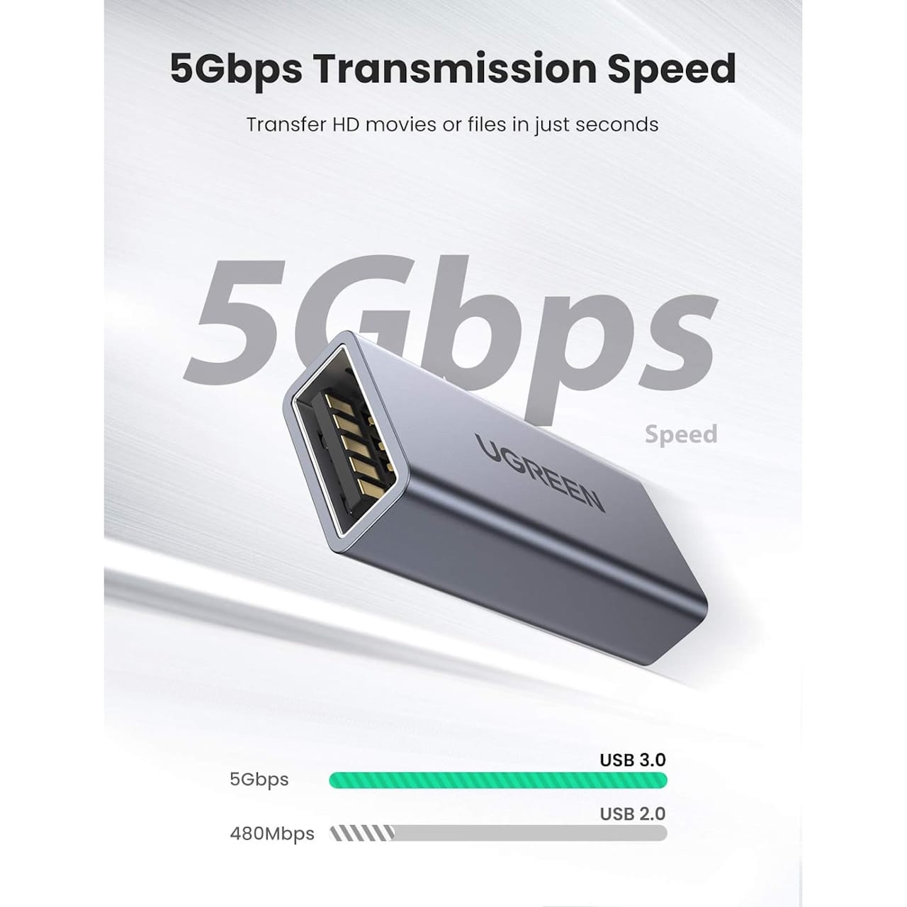 تبدیل USB-A یوگرین مدل US381-20119 — تصویر ۳