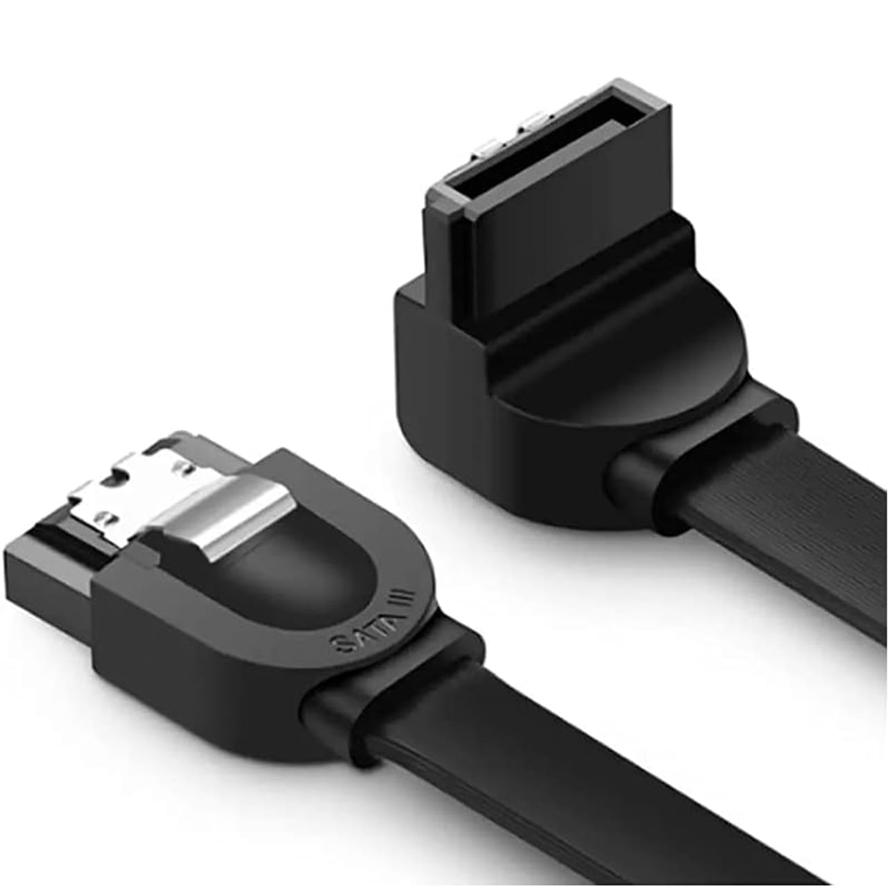 کابل‌ دیتا 90 درجه SATA3.0 یوگرین مدل US217-30797 طول 0.5 متر — تصویر ۲