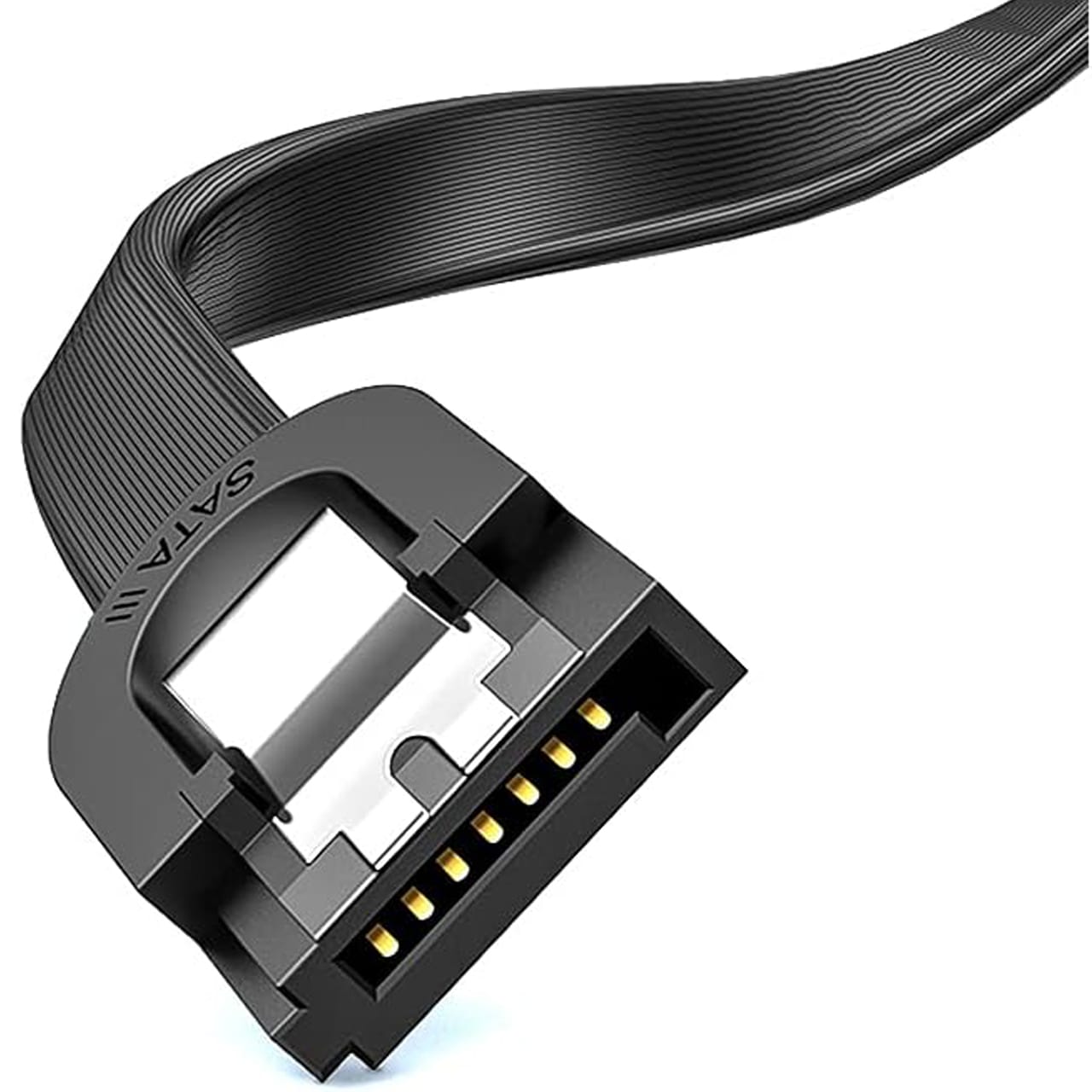 کابل‌ دیتا 90 درجه SATA3.0 یوگرین مدل US217-30797 طول 0.5 متر — تصویر ۴