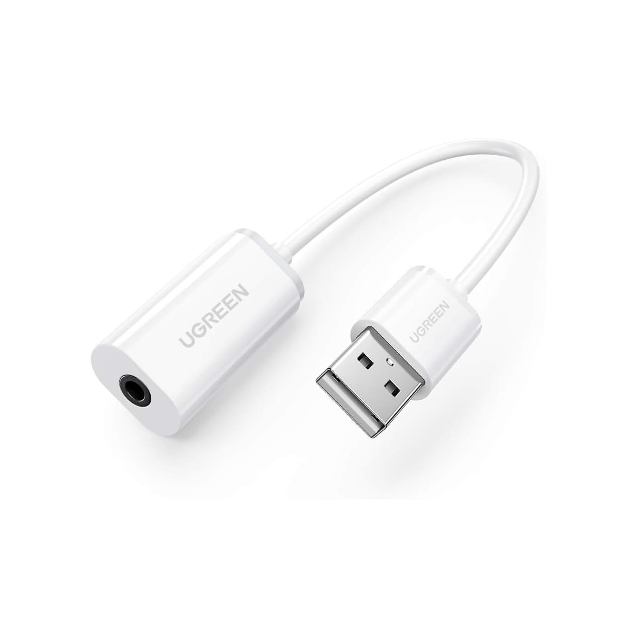 تبدیل USB-A به 3.5mm jack AUX یوگرین مدل US206-30712 — تصویر ۲