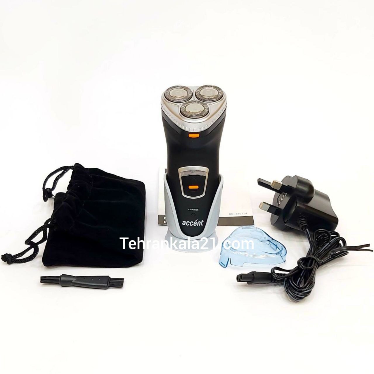ریش تراش ضدآب سه تیغ اکسنت مدل RSH-380114 — تصویر ۴