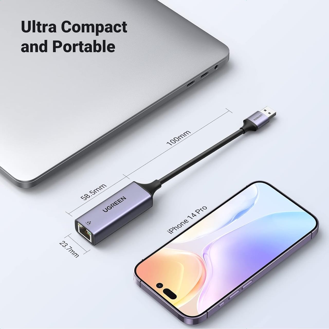 تبدیل USB 3.0 A به Gigabit Ethernet یوگرین مدل CM209-50922 — تصویر ۴