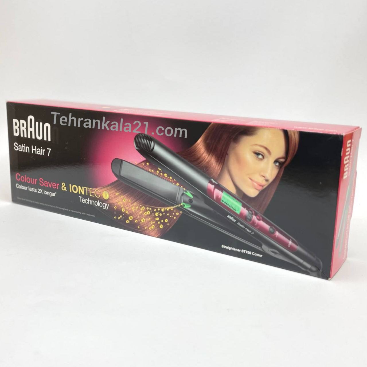 اتو مو حرفه ای براون سری Satin Hair 7 مدل ST750 — تصویر ۳