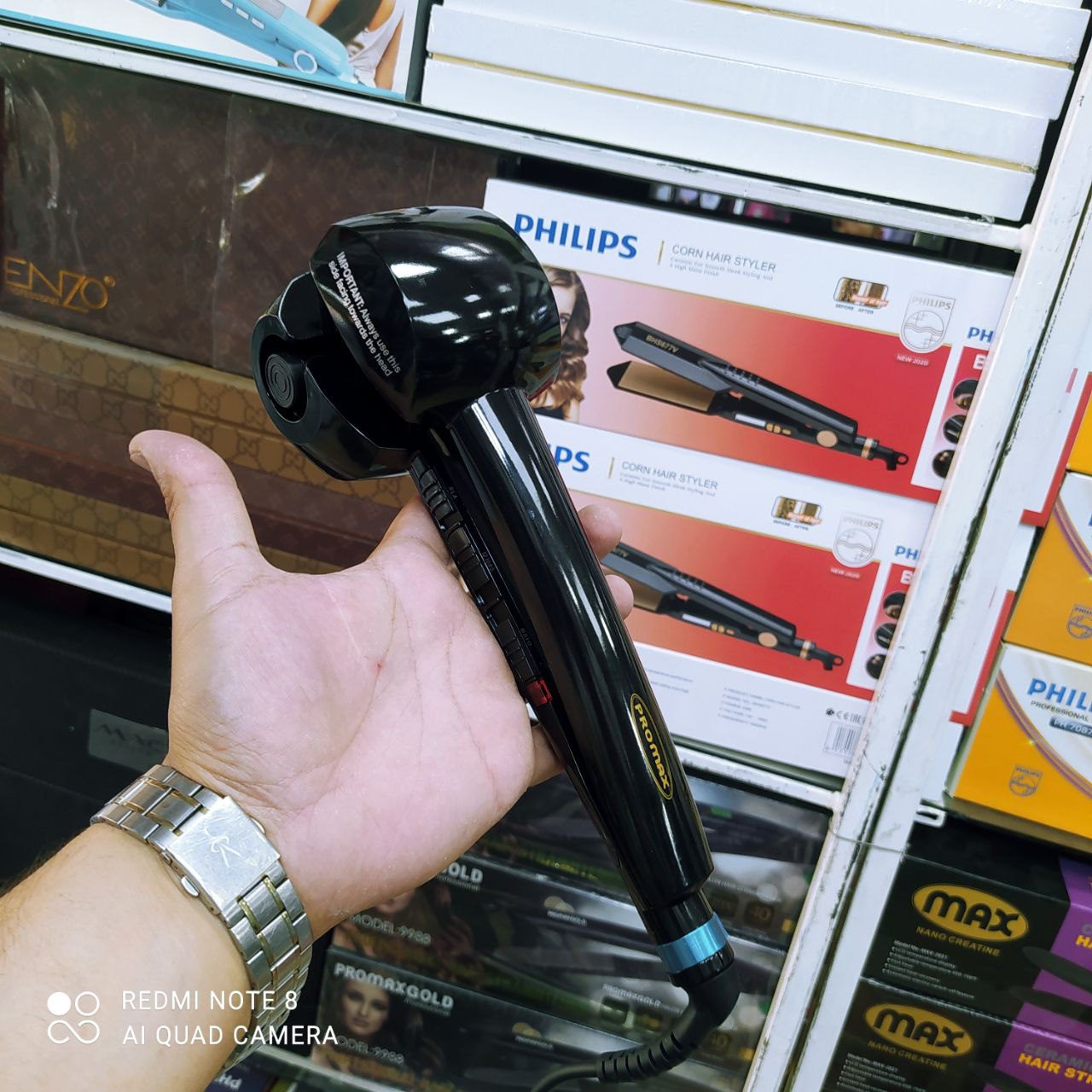 فر کننده مو ( فر جادویی ) پرومکس promax مدل 8880 — تصویر ۸