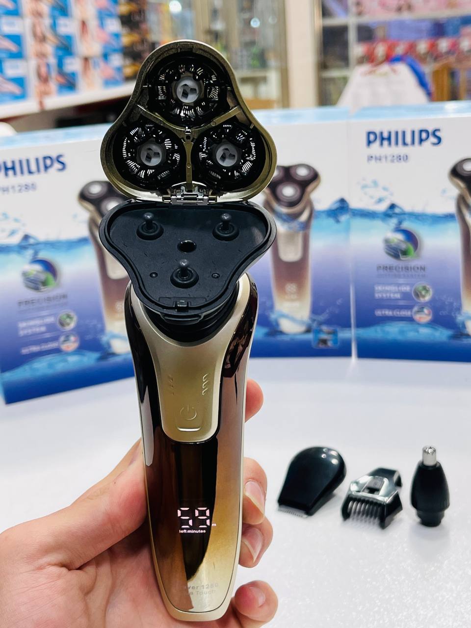 ماشین ریش تراش ضدآب فیلیپس مدل PH-1280 — تصویر ۴