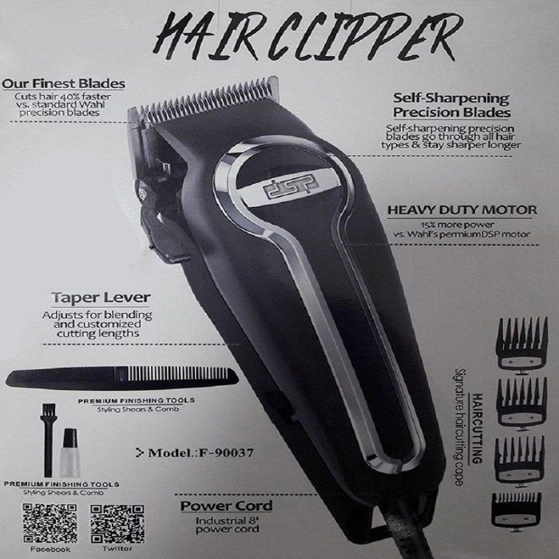 ماشین اصلاح موی سر و صورت دی اس پی (dsp) مدل F-90037 — تصویر ۷