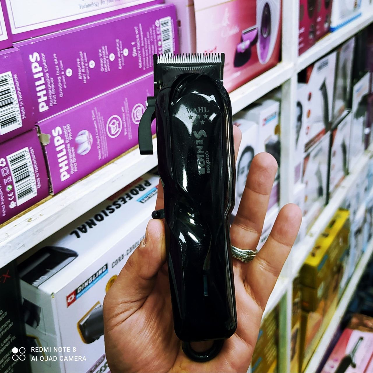 ماشین اصلاح سر و صورت وال مدل SENIOR Cordless — تصویر ۳