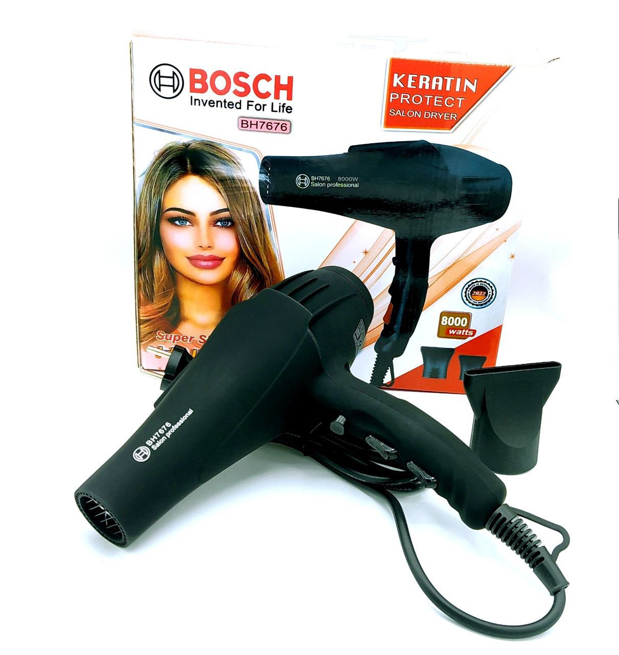 سشوار بوش 8000 وات مدل BH-7676