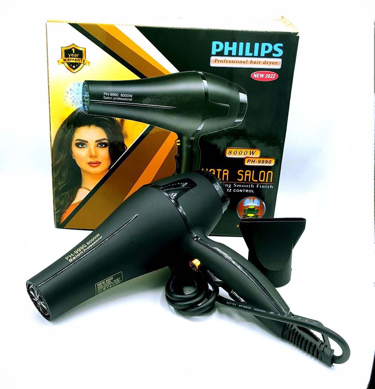 سشوار فیلیپس 8000 وات مدل PH-9990